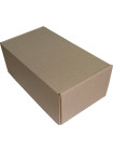 Коробка картонная, бурая,  210 х 120 х 80 мм.