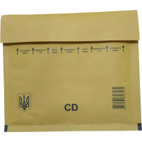 Конверт бандерольний (Україна, 180 мм. х 160 мм., CD)