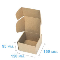 Коробка (150 x 150 x 95), бура