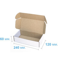 Коробка (240 х 120 х 60), біла