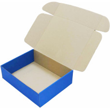 Коробка (300 х 240 х 90), синя