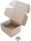 Коробка (190 x 150 x 100), бура, 2-шарова, подарункова