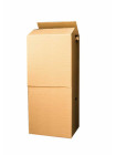 Коробка гардеробна (610 х 570 х 1350), бура