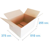 Коробка (510 х 375 х 255), белая