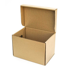 Коробка (320 х 220 х 220), для продуктовых наборов, бурая