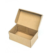 Коробка (205 х 125 х 85), для детской обуви, бурая