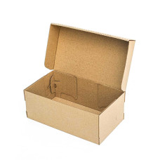 Коробка (260 х 145 х 100), для підліткового взуття, бура