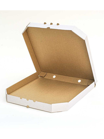 Коробка (350 х 350 х 37), для піци, біла
