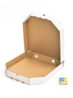 Коробка (250 х 250 х 37), для пиццы, белая