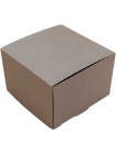 Коробка (090 x 90 x 60), крафт, подарункова