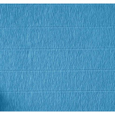 Креповая бумага (креп), голубая, 50см х 2,5м