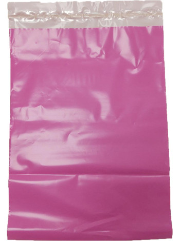 Кур'єрський пакет 240 мм. х 320 мм. (А4), без кишені, рожевий