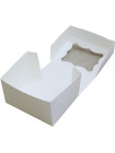Коробка (150 x 120 x 90), біла, подарункова.