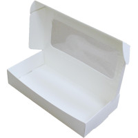 Коробка (220 x 110 x 40), белая, подарочная