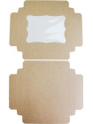 Коробка (320 x 240 x 40), крафт, подарункова