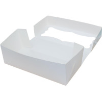 Коробка (330 x 150 x 110), белая, подарочная