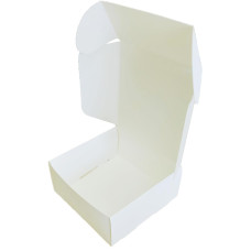 Коробка (110 x 110 x 50), белая, подарочная