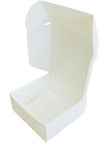 Коробка (110 x 110 x 50), біла, подарункова