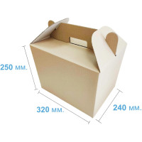 Коробка (320 x 240 x 250), бура
