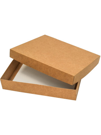 Коробка (280 х 230 х 50), подарункова, крафт