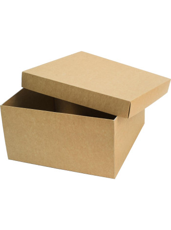 Коробка (280 х 280 х 150), подарункова, крафт