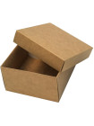 Коробка (090 х 90 х 50), подарункова, крафт
