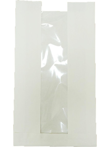 Пакет паперовий "Саше" білий, 190 мм. х 350 мм.
