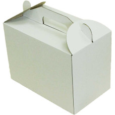 Коробка (245 х 145 х 175), белая, для тортов