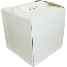 Коробка (450 х 450 х 450), белая, для тортов